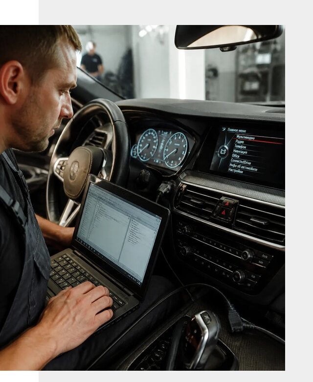 Русификация приборной панели BMW для авто в Климовске от компании