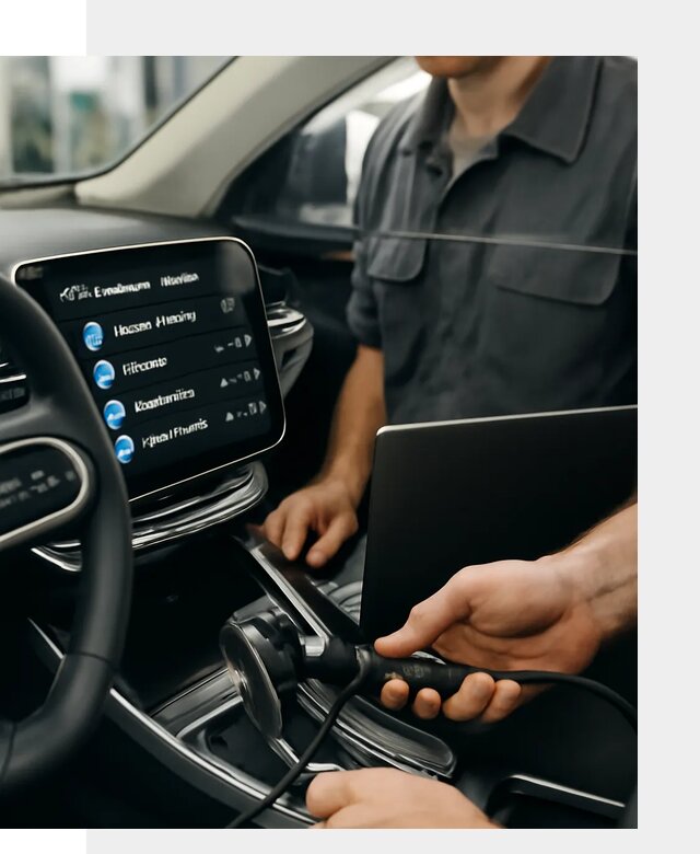 Установка приложений Geely для мультимедиа автомобиля в Климовске