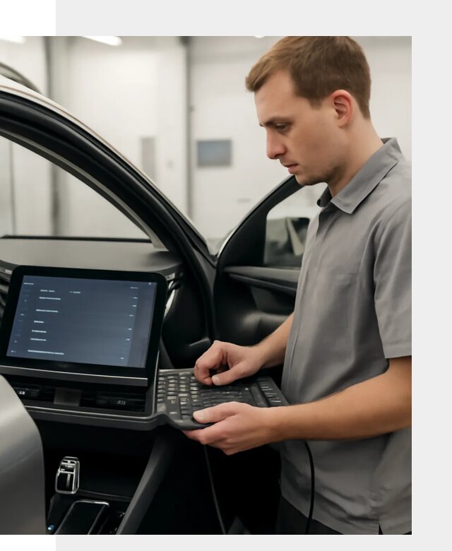Русификация мультимедиа автомобилей Lynk Co в Климовске
