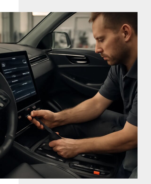 Восстановление автомобиля после русификации в Климовске
