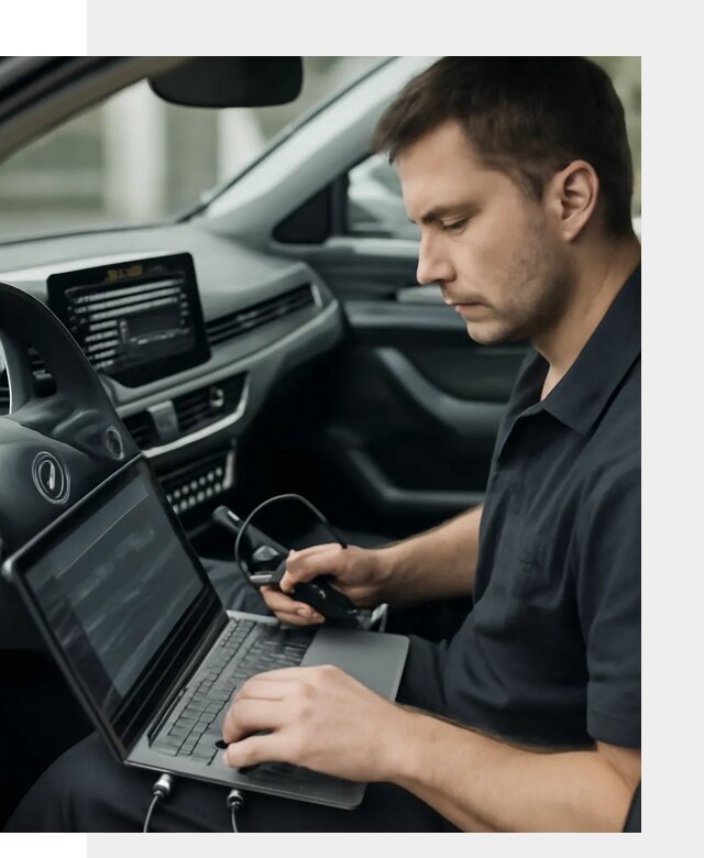 Настройка телематики автомобиля под ключ для авто в Климовске