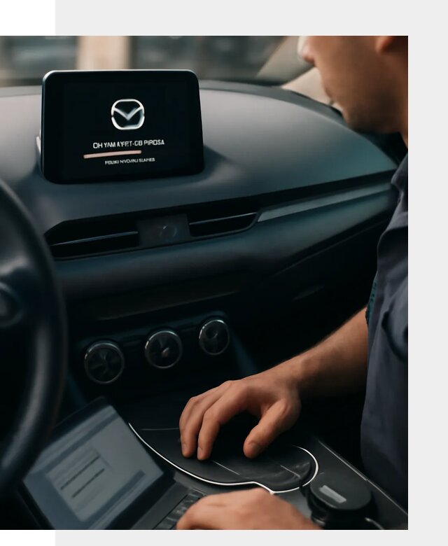 Установка приложений Mazda на мультимедийную систему в Климовске