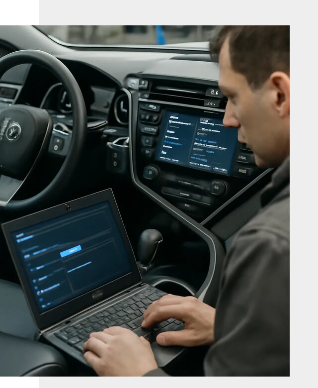 Русификация Toyota Camry 80 для мультимедиа в Климовске