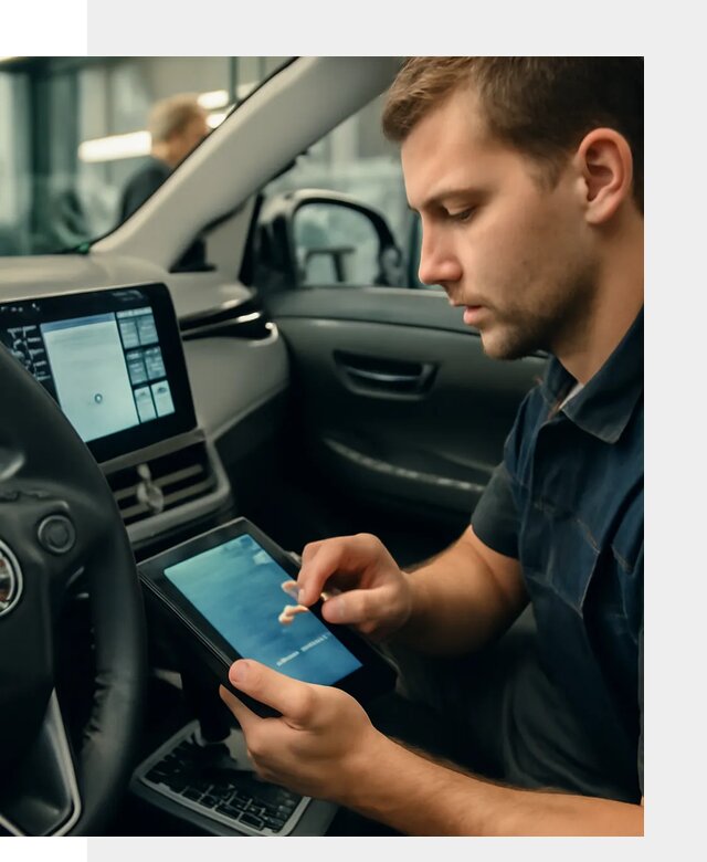 Установка приложений Toyota на мультимедиа в Климовске